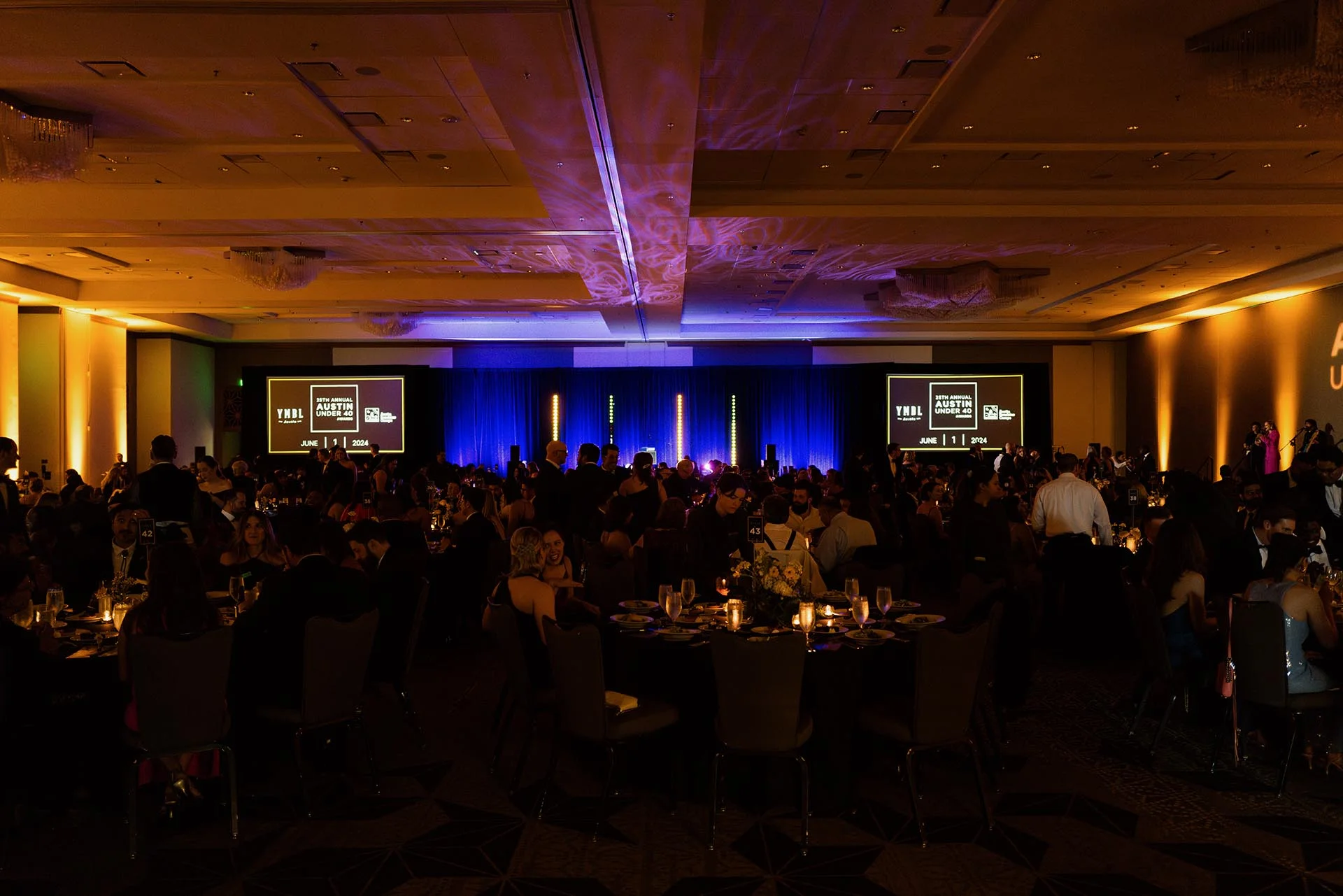 Ballroom Production in Austin Hotel