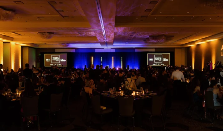 Ballroom Production in Austin Hotel