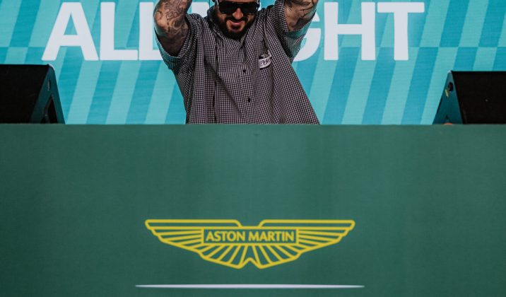 DJ at Austin Formula 1 Weekend